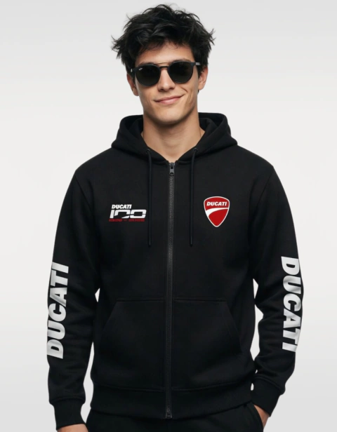 CAMPERA CANGURO DUCATI