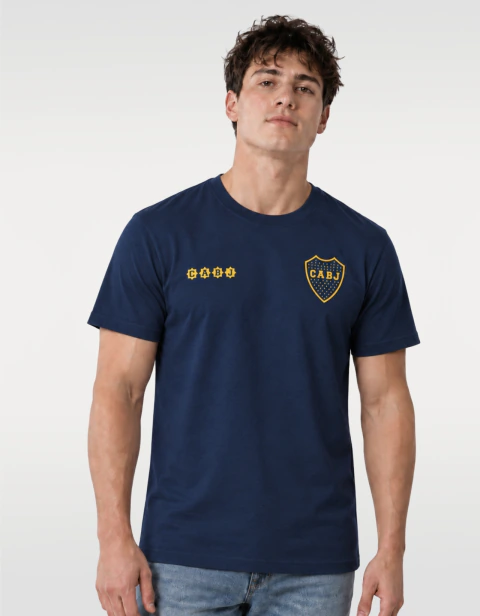REMERA ESCUDO BOCA