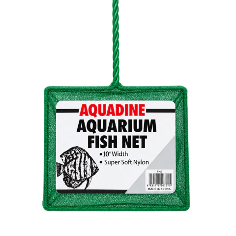 Red para peces Aquadine N10 tamaño 25 x 18 cm - mango reforzado