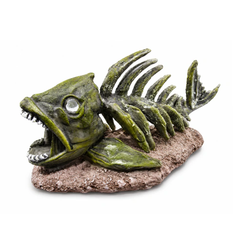 Adorno Esqueleto de Pez Zombie