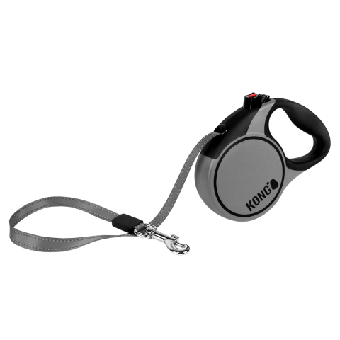 Kong TERRAIN Correa retractil color GRIS tamaño SMALL - comprar online