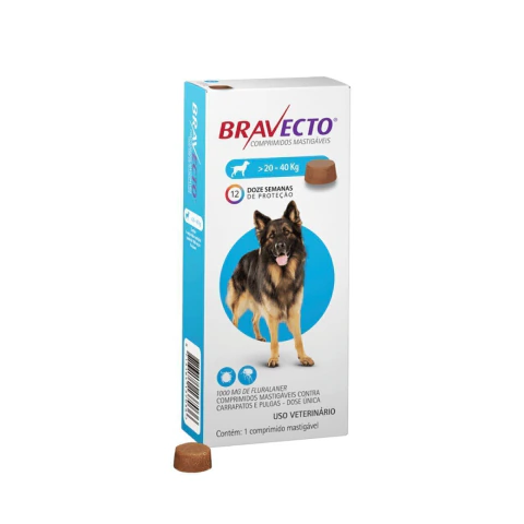 BRAVECTO 20 A 40 KG