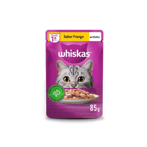 WHISKAS SACHE 85G ADULTO FRANGO