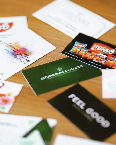 TARJETAS PERSONALES PERSONALIZADAS