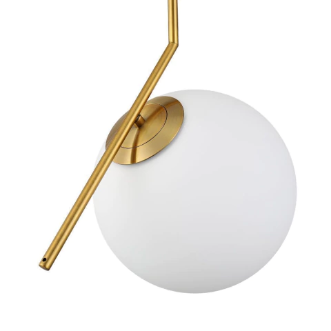 Pendente Globe Dourado 20cm 1xE27 2104 - Nordecor na internet