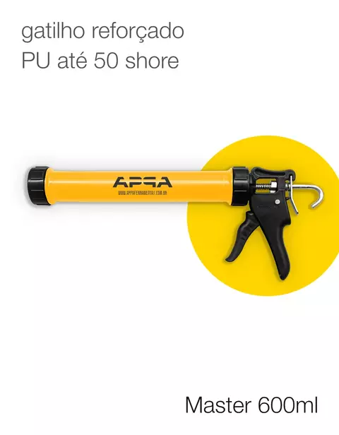 Aplicador Master de Silicone e PU 600ml - Gatilho Reforçado em Polipropileno - comprar online