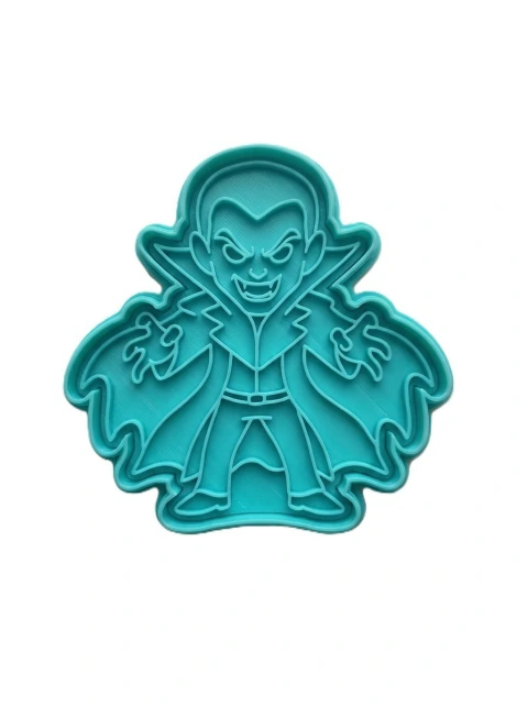 DRACULA TENEBROSO | HALLOWEEN | CORTADOR + SELLO | OBSIDIANA