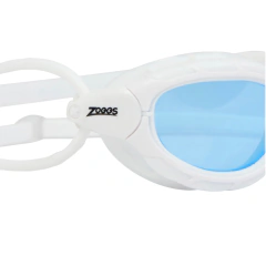 Oculos Natacao Zoggs Predator Lente Azul - Branco Tamanho:Regular - comprar online