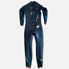 Roupa Wetsuit Blueseventy Fusion MASCULINA Neoprene 5mm Com Manga Triathlon M - USADO - loja online