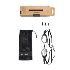 Oculos Natacao Orca Killa Speed Lente Transparente - Preto - loja online