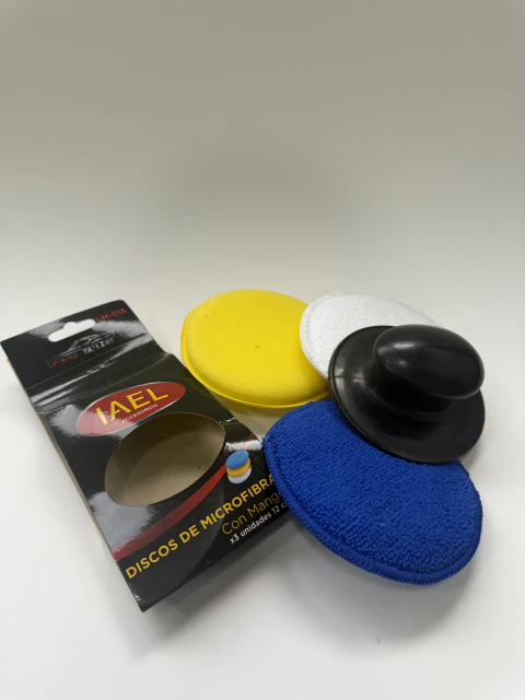 Discos de Microfibra con Mango (Set x3) - IAEL