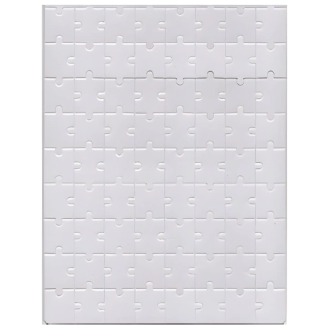 Quebra-Cabeça A4 20x29cm Para Sublimação - 80 pçs - 10 unidades - comprar online