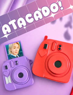 ATACADO - Pack 10/20/30 mini chaveiros polaroid POP BLOB