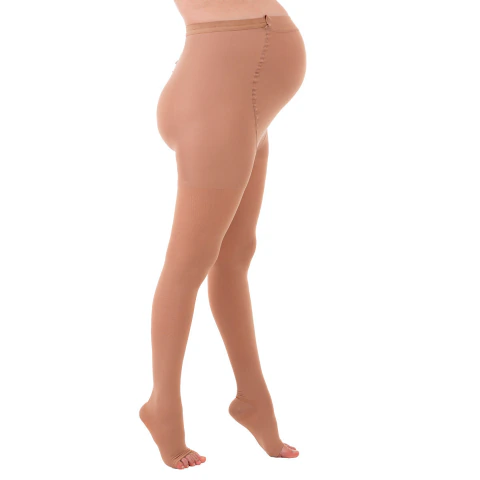 Meia Calça Gestante de Média Compressão Venosan Ultraline 4000 | 20-30mmHg - Cor Bege