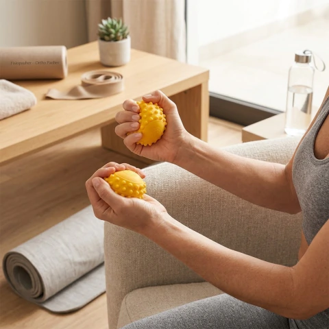 Esferas Fisioterápicas Fisiopauher Ortho Pauher para Massagem e Exercícios Terapêuticos