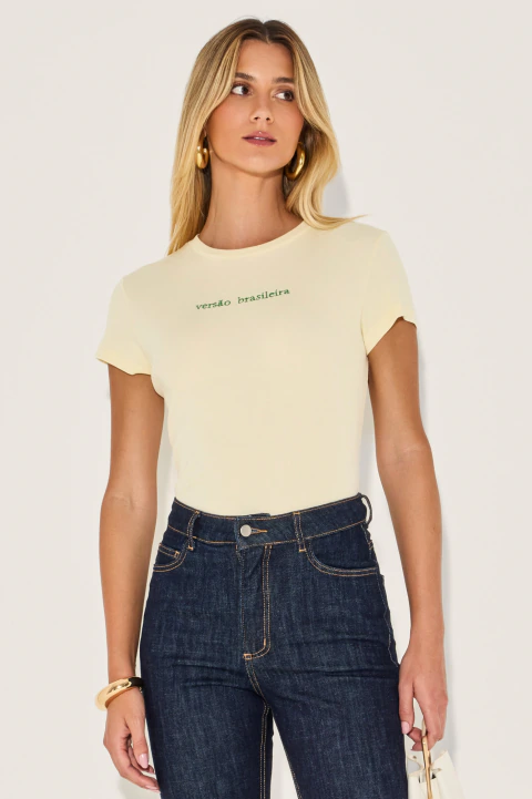 Blusa Ribana Emília Manteiga