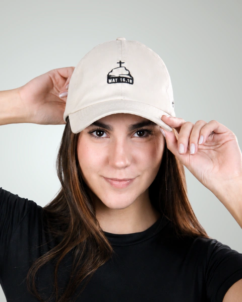 Boné Dad Hat Eu Sou Católico - A Pedra