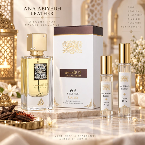 Decant Ana Abiyedh Leather 5ML e 10ML