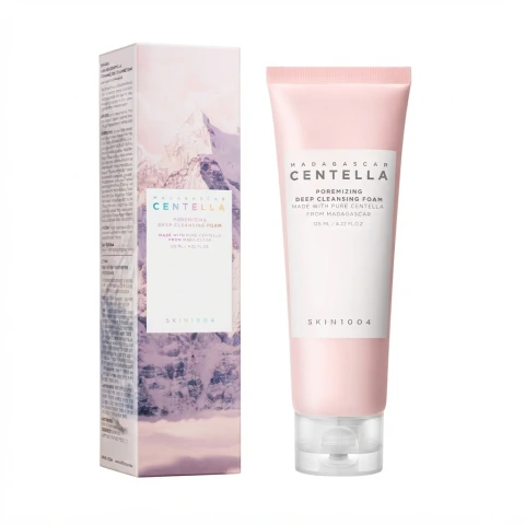 Espuma de Limpeza Facial SKIN1004 Madagascar Centella Poremizing Deep Cleansing Foam 125ml