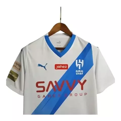 Camisa Al-Hilal II 23/24 - Jogador Masculina - Branca