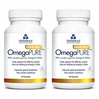 Combo OmegaPURE® DHA: 900 500mg 120 cápsulas