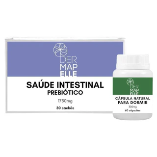 COMBO | Cápsula Natural para Dormir + Prebiótico Saúde Intestinal