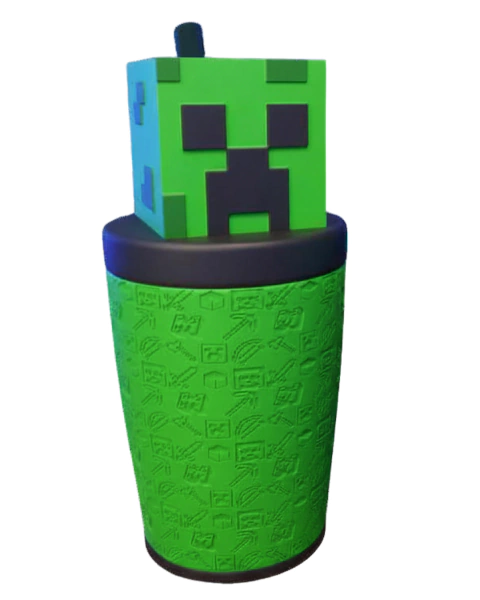 Vaso con sorbete Creeper