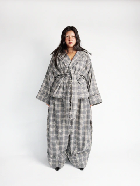 JAQUETA KIMONO MAKU CINZA na internet