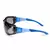 Óculos de Proteção Steelflex Imola Incolor Antirrisco Antiembaçante UV Haste e Elástico -- CA 51362 na internet