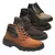 Coturno de Segurança Bracol Dubai Nobuck Colarinho Mesh Cadarço Biqueira PVC -- CA 40872 - comprar online
