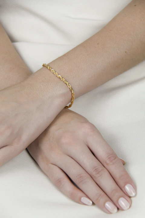 Pulseira Corrente Baiana - Dourado
