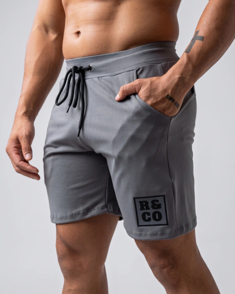 Bermuda Hard Training - Gray - Toque Neoprene - REP HARD