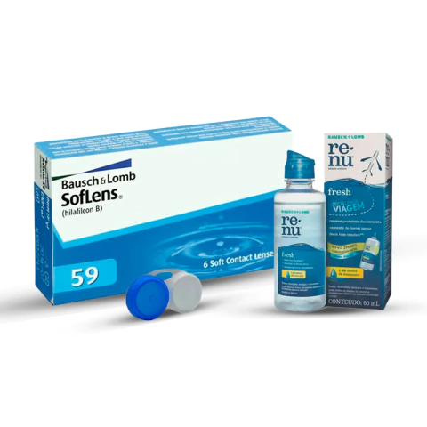 Lente De Contato Soflens 59 - comprar online