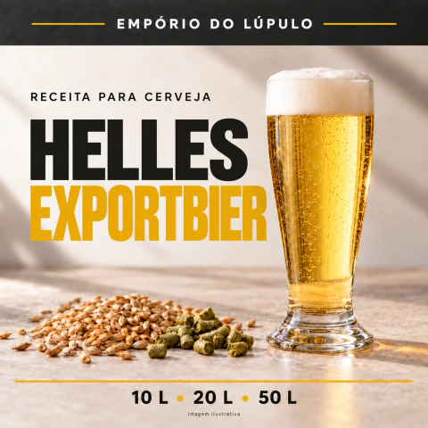 Helles Exportbier — Receita Empório do Lúpulo