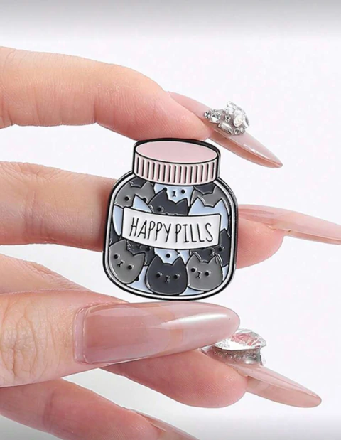 Pin Gato Píldora - Pocion Felicidad - comprar online
