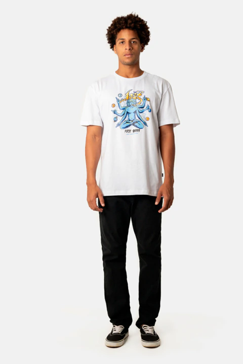 T-Shirt Fuck Onnn Branco