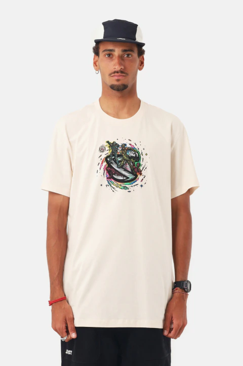 T-Shirt Lost Mummy Saturn Tapioca