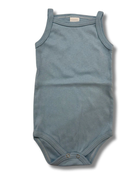 BODY ALÇA LISO CINZA - comprar online