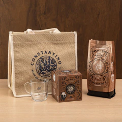 Kit Presente Senhor Barista III - Café 500g Moído