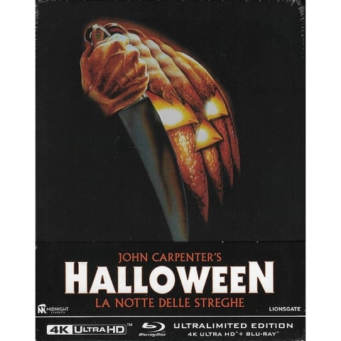 4K UHD + Blu-Ray SteelBook Halloween A Noite do Terror