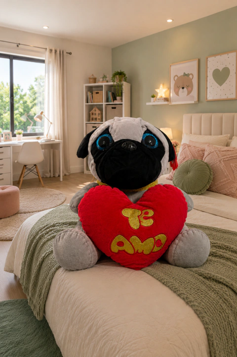 Peluche Pug grande