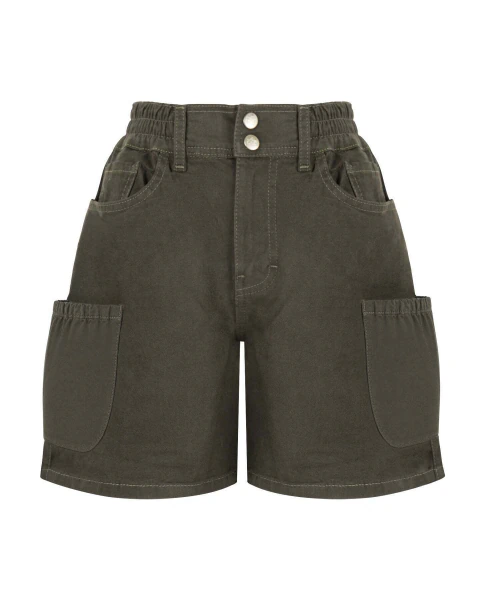 Shorts Dama Modelo Cancún Verde