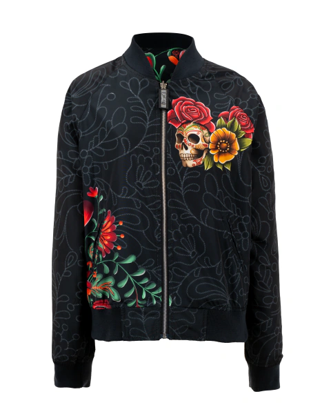 Chamarra Bomber Catricol Doble Vista