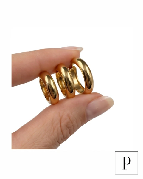 Argolla Barcelona Acero - comprar online