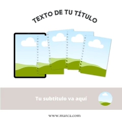 Imagen de KIT PRESENTACIÓN - PARA PRESENTAR PAPELERIA- EDITABLE EN CANVA