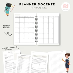 PLANNER DOCENTE PREPETUO - EDITABLE EN CANVA- ARCHIVO DIGITAL en internet