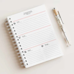 AGENDA SEMANAL CRISTIANA 2027- EDITABLE EN CANVA Y PDF IMPRIMIBLE - 3 TAPAS - comprar online