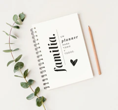 PLANNER DE FAMILIA + TAPA - UN PLANNER PERPETUO PARA TODO- PDF