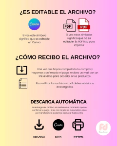 AGENDA PERPETUA LEÓN + TAPAS - PDF IMPRIMIBLE