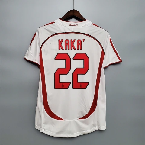Pronta Entrega - Camisa Retrô Milan 2006/07 - Kaká 22